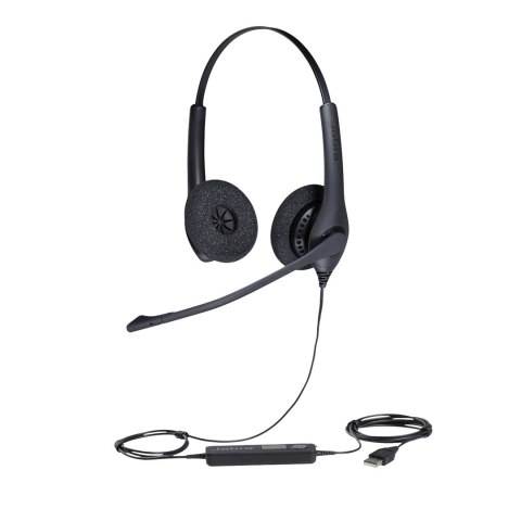 Jabra 1559-0159 słuchawki/zestaw słuchawkowy Przewodowa Opaska na głowę Biuro/centrum telefoniczne USB Typu-A Bluetooth Czarny