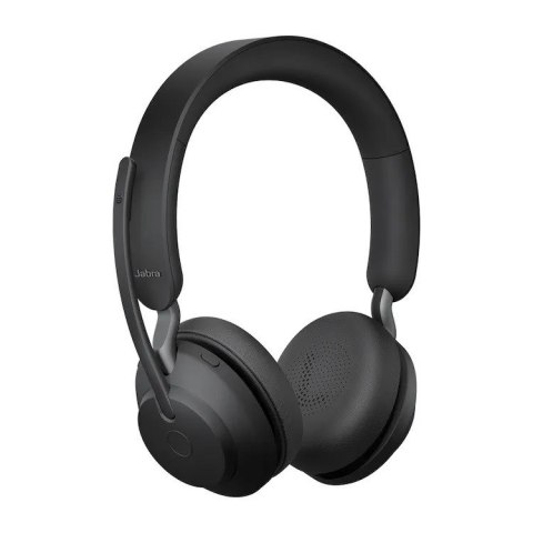 Jabra Evolve2 65, MS Stereo Zestaw słuchawkowy Bezprzewodowy Opaska na głowę Biuro/centrum telefoniczne USB Type-C Bluetooth Cza