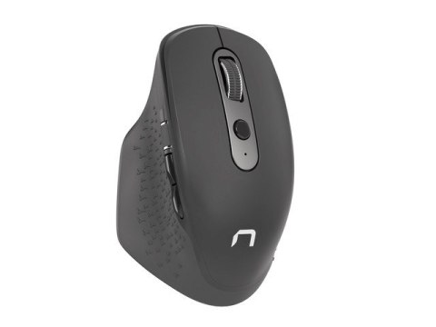 MYSZ NATEC FALCON BEZPRZEWODOWA 3200DPI BLUETOOTH 5.0 + 2.4GHZ CZARNA Z CICHYM KLIKIEM