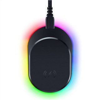 Razer | Zestaw stacji dokującej do myszy Pro + bezprzewodowy krążek ładujący | Łączność bezprzewodowa | Złącze USB | Czarny | Ta