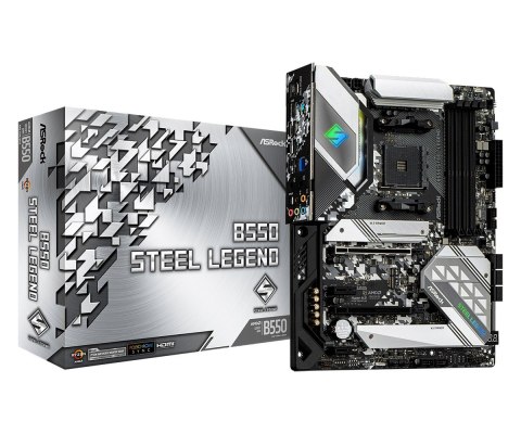 MB AMD B550 SAM4 ATX B550 STEEL LEGEND ASROCK