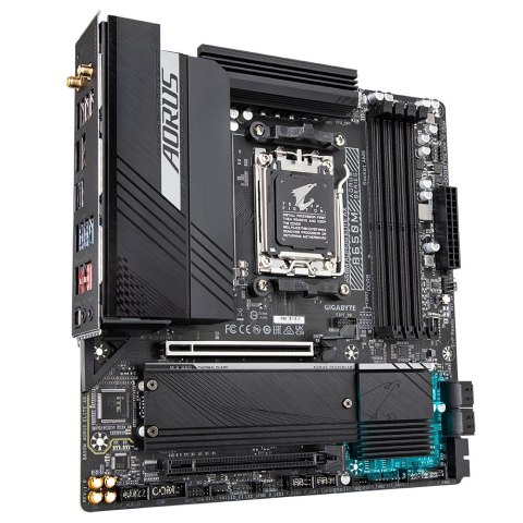 MB AMD B650 SAM5 MATX/B650M AORUS ELITE AX GIGABYTE