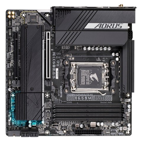 MB AMD B650 SAM5 MATX/B650M AORUS ELITE AX GIGABYTE