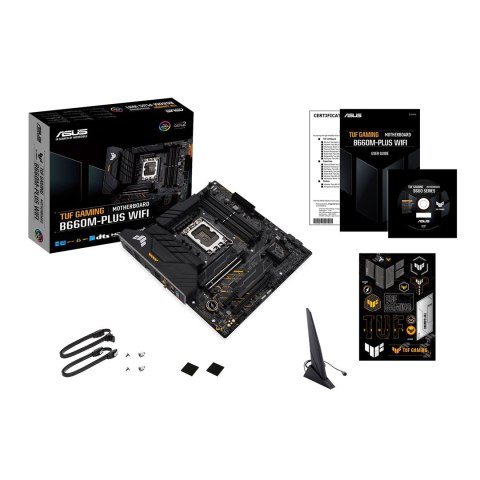 ASUS TUF GAMING B660M-PLUS WIFI Intel B660 LGA 1700 micro ATX ASUS TUF GAMING B660M-PLUS WIFI Intel B660 LGA 1700 micro ATX