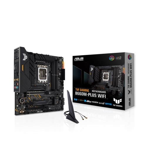 ASUS TUF GAMING B660M-PLUS WIFI Intel B660 LGA 1700 micro ATX ASUS TUF GAMING B660M-PLUS WIFI Intel B660 LGA 1700 micro ATX
