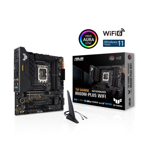 ASUS TUF GAMING B660M-PLUS WIFI Intel B660 LGA 1700 micro ATX ASUS TUF GAMING B660M-PLUS WIFI Intel B660 LGA 1700 micro ATX
