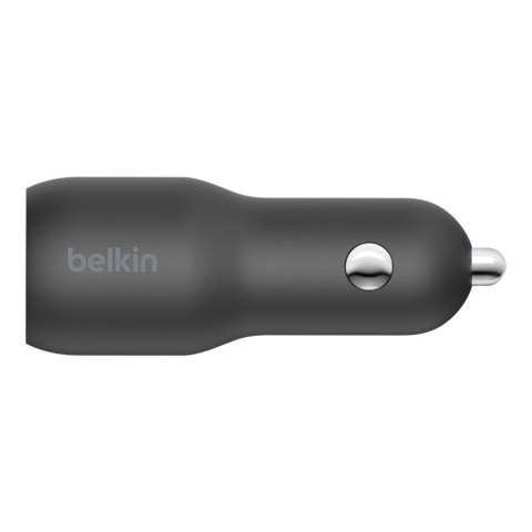 BELKIN 37W DUAL CAR CHARGER 25W/USB-C WITH POWER DELIVERY 12W US