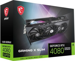 VGA PCIE16 RTX4080 SUPER 16GB/RTX4080SUP 16G GAM X SLIM MSI