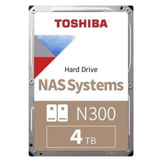 Toshiba N300 NAS 3.5" 4000 GB Serial ATA III dysk twardy