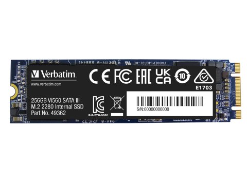 VERBATIM DYSK SSD VI560 S3 256GB M.2 2280 PCIE 49362