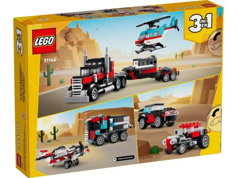 LEGO 31146 CREATOR Ciężarówka z platformą i helikopterem p8 LEGO 31146 CREATOR Ciężarówka z platformą i helikopterem p8
