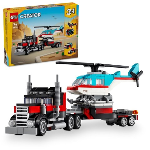 LEGO 31146 CREATOR Ciężarówka z platformą i helikopterem p8 LEGO 31146 CREATOR Ciężarówka z platformą i helikopterem p8