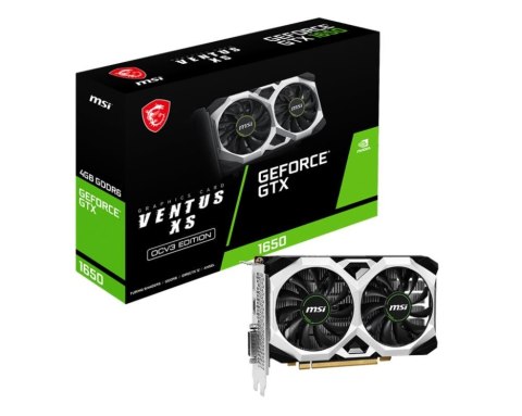 VGA PCIE16 GTX1650 4GB GDDR6/GTX 1650 D6 VENTUS XS OCV3 MSI