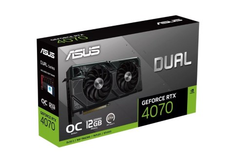 VGA PCIE16 RTX4070 12GB GDDR6X/DUAL-RTX4070-O12G ASUS