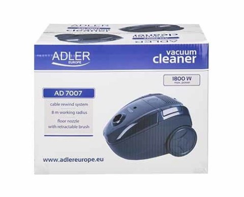 Odkurzacz workowy Adler AD 7007 (700W; kolor granatowy)