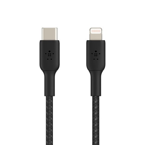 LIGHTNING/USB-C CABLE/MFI 1M BLACK