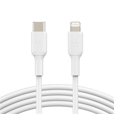 LIGHTNING/USB-C CABLE/PVC MFI 1M WHITE