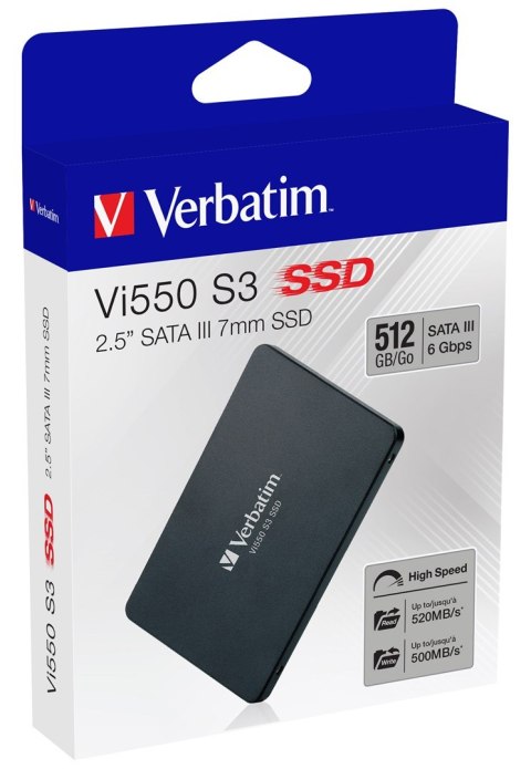 VI550 SSD SATA III 512GB/2 5INCH SATA 3D NAND SSD