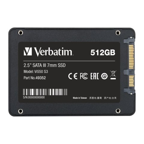 VI550 SSD SATA III 512GB/2 5INCH SATA 3D NAND SSD