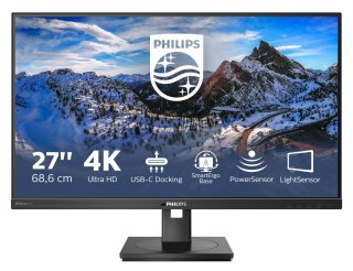 Philips LCD monitor 279P1/00 27 " 4K UHD IPS 16:9 Black 4 ms 350 cd/m2 Audio out HDMI ports quantity 2