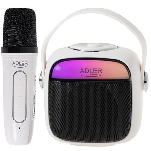 Głośnik do karaoke z mikrofonem - SD/USB/AUX/Bluetooth Adler Adler