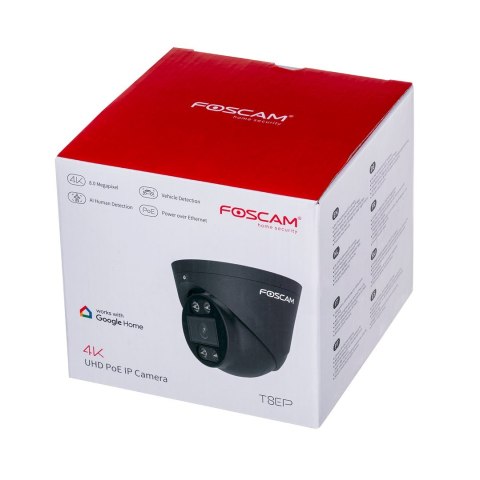 Kamera Foscam T8EP 8MP POE Czarna