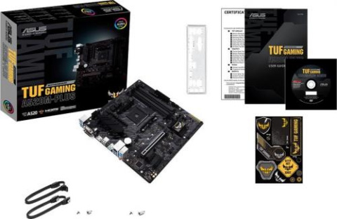 Płyta główna ASUS TUF GAMING A520M-PLUS Socket AM4 mATX