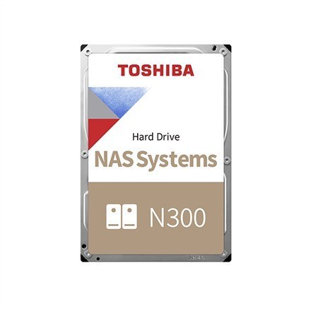 Dysk Toshiba N300 HDWG11AEZSTA 10TB 3,5" 7200 256MB SATA III NAS