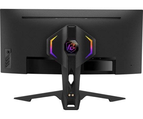 Monitor ASRock 34" Curved Phantom Gaming Monitor PG34WQ15R3A 2xHDMI DP USB-C WiFi głośniki 2x2W