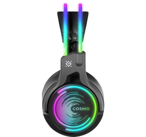 DEFENDER SŁUCHAWKI NAUSZNE Z MIKROFONEM COSMO PRO 7.1 PODŚWIETLENIE RGB 64536