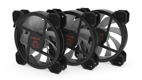 Wentylator KRUX Lunar ARGB 120 mm 3xpack Wentylator KRUX Lunar ARGB 120 mm 3xpack