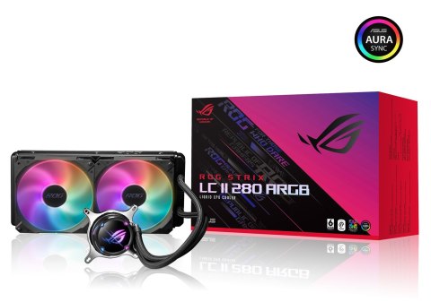 Chłodzenie ASUS ROG STRIX LC II 280 ARGB Chłodzenie ASUS ROG STRIX LC II 280 ARGB