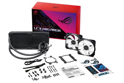Chłodzenie ASUS ROG STRIX LC II 280 ARGB Chłodzenie ASUS ROG STRIX LC II 280 ARGB