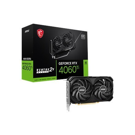 GEFORCE RTX 4060 TI 8G/VENTUS 2X BLACK OC