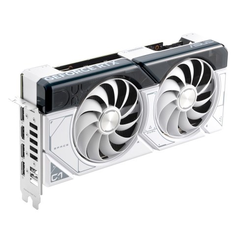 Asus Dual GeForce RTX 4070 SUPER White OC Edition 12GB GDDR6X | NVIDIA | 12 GB | GeForce RTX 4070 SUPER | Pamięć GDDR6X | Ilość 