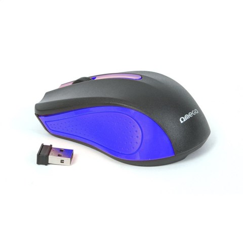 OMEGA MYSZ BEZPRZEWODOWA MOUSE WIRELESS 1000DPI BLUE [41792]