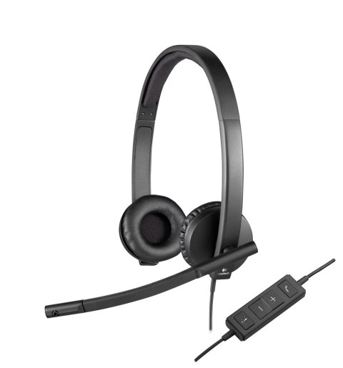 ZESTAW SŁUCHAWKOWY STEREO H570E 981-000575 LOGITECH