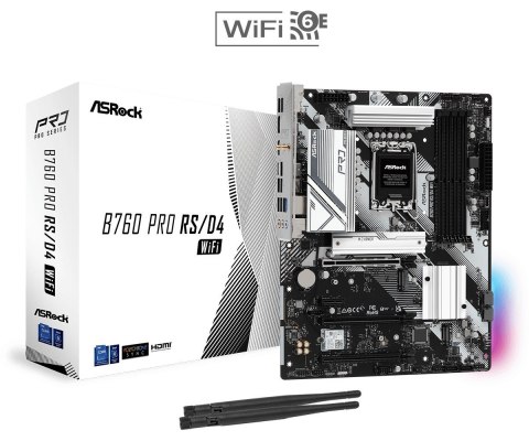 B760 PRO RS/D4 WIFI/DIMM 4 DDR4