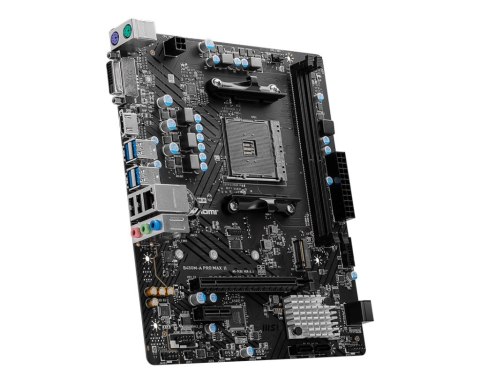 MSI B450M-A PRO MAX II płyta główna AMD B450 Socket AM4 micro ATX MSI B450M-A PRO MAX II płyta główna AMD B450 Socket AM4 micro ATX