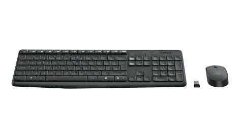 MK235 WIRELESS KEYBOARD / MOUSE/COMBO GREY-DEU-2.4GHZ-CENTRAL