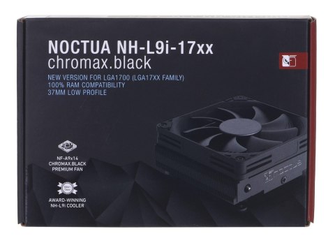 Noctua NH-L9i-17xx chromax.black Chłodzenie procesora - 92mm