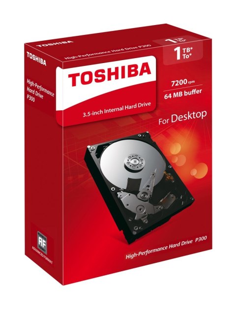 Toshiba P300 3.5 SATA-600 1TB - 7200 rp