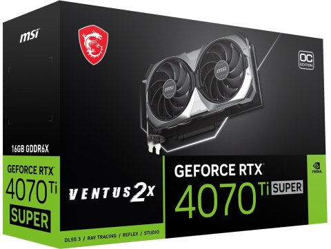 VGA PCIE16 RTX4070TISUPER 16GB/4070TI SUP 16G VEN 2X OC MSI