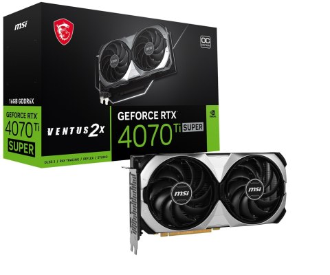 VGA PCIE16 RTX4070TISUPER 16GB/4070TI SUP 16G VEN 2X OC MSI