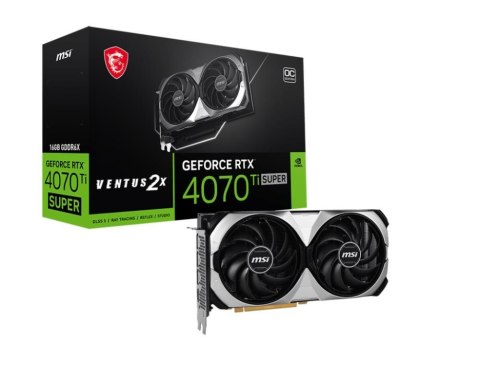 VGA PCIE16 RTX4070TISUPER 16GB/4070TI SUP 16G VEN 2X OC MSI