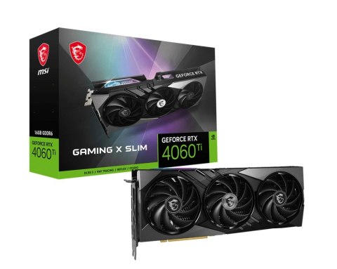 VGA PCIE8 RTX4060TI 16GB/RTX 4060 TI GAM X SLIM 16G MSI