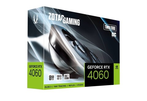 Karta Graficzna GF RTX 4060 TWIN EDGE OC/8GB GDDR6 3XDP HDMI 2475MHZ Karta Graficzna GF RTX 4060 TWIN EDGE OC/8GB GDDR6 3XDP HDMI 2475MHZ