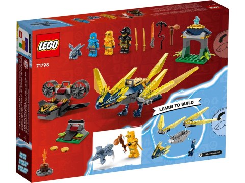 LEGO Ninjago 71798 Nya i Arin — bitwa na grzbiecie małego smoka