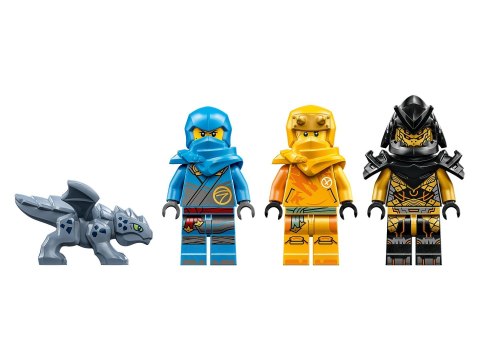 LEGO Ninjago 71798 Nya i Arin — bitwa na grzbiecie małego smoka