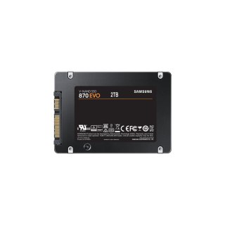 SSD SATA2.5" 2TB 6GB/S 870 EVO MZ-77E2T0B/EU SAMSUNG